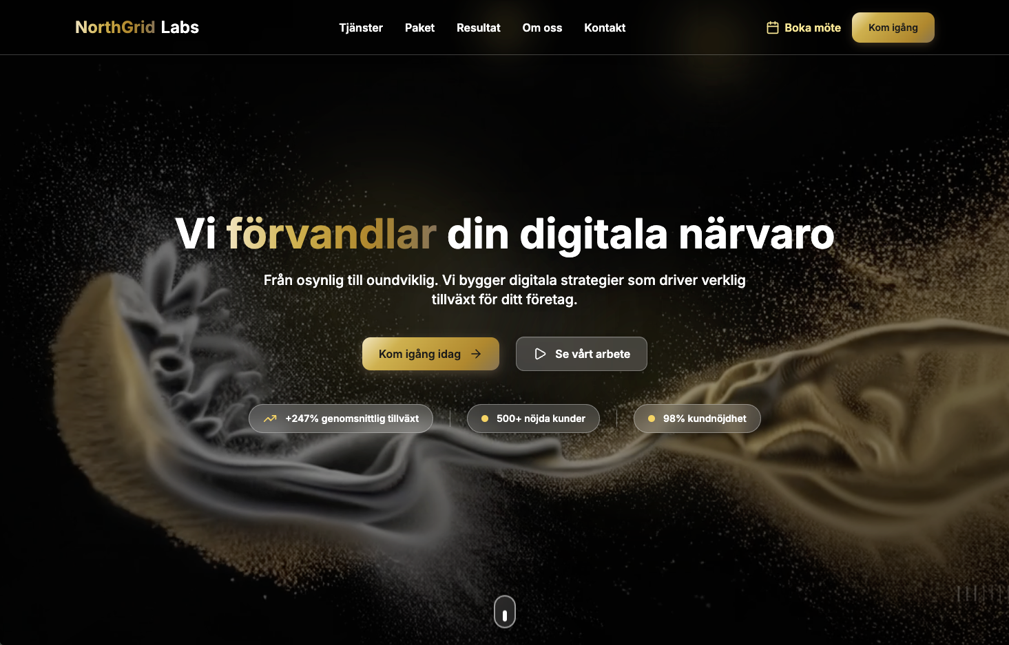 NorthGrid Labs website preview